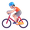 person biking